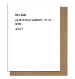 Pretty Alright Goods Santa Baby - Holiday Card
