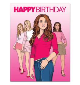 The Found Mean Girls Birthday Card