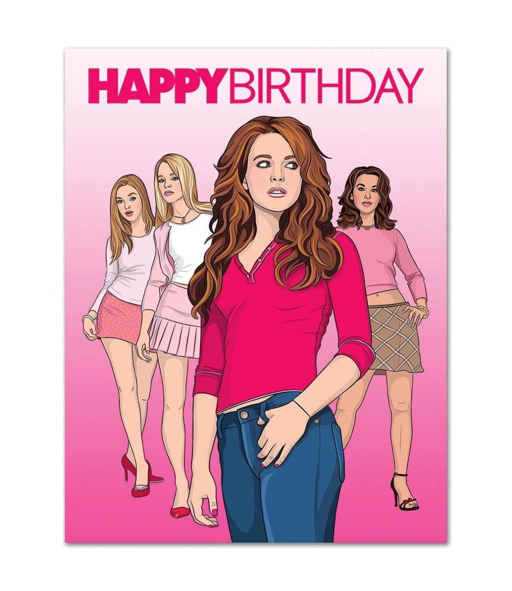 The Found Mean Girls Birthday Card - Peepa's