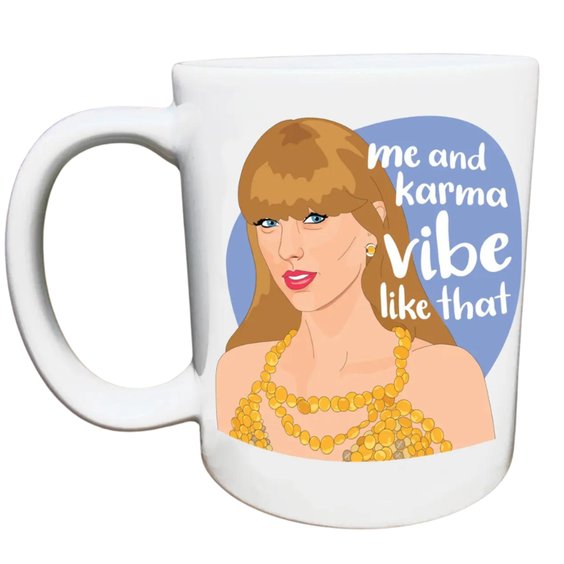 Citizen Ruth Taylor Swift Me and Karma Mug