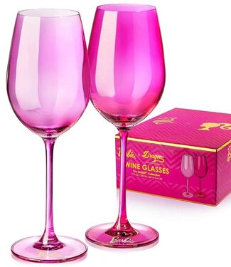 Dragon Glassware Barbie X Dragon Glassware Wine Glasses