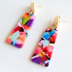 Spiffy & Splendid Mia Mini Earrings - Fiesta