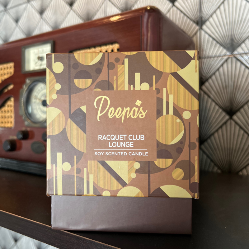 Peepa's 16oz Racquet Club Lounge Candle