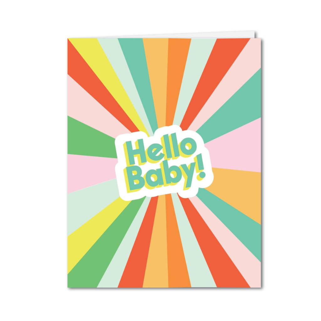 Mixtape Paper Co. Hello Baby! Card