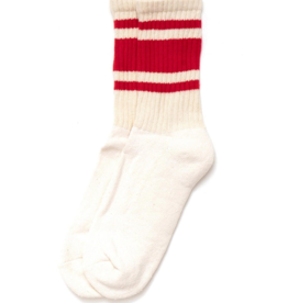 American Trench The Mono Stripe Sock - Red