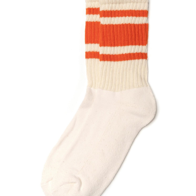 American Trench The Mono Stripe Sock - Orange