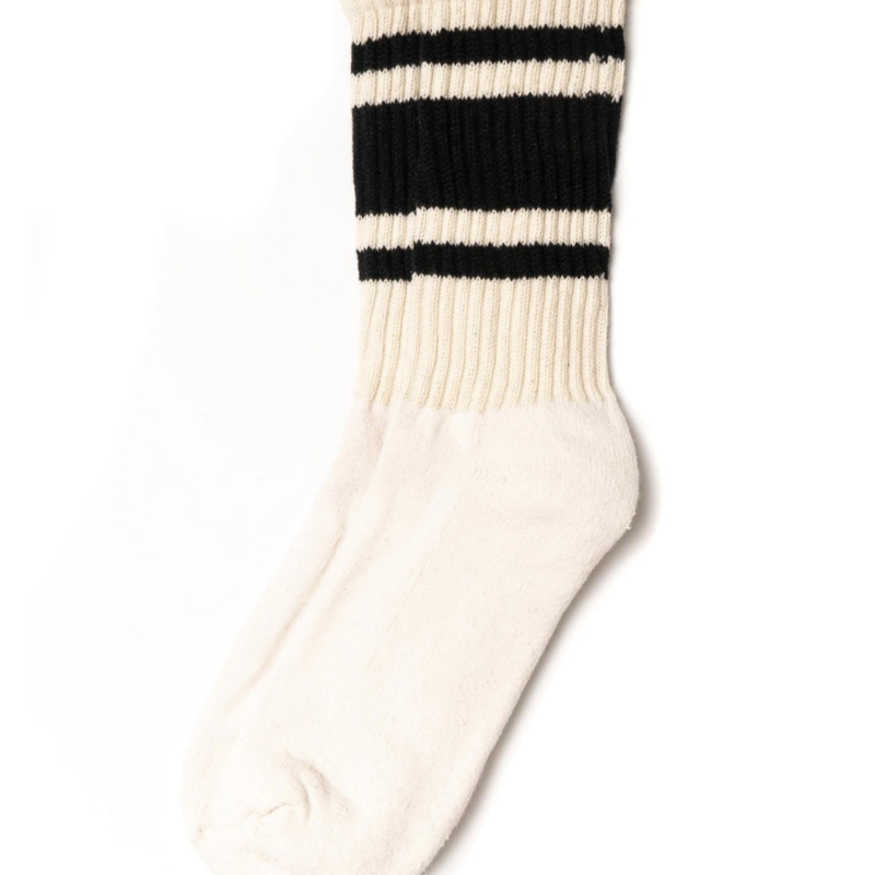 American Trench The Mono Stripe Sock - Black
