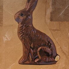 Norman Korpi Chocolate Bunny Series 34 "Study 52" 12x16