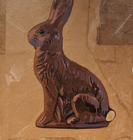 Norman Korpi Chocolate Bunny Series 34 "Study 52" 12x16