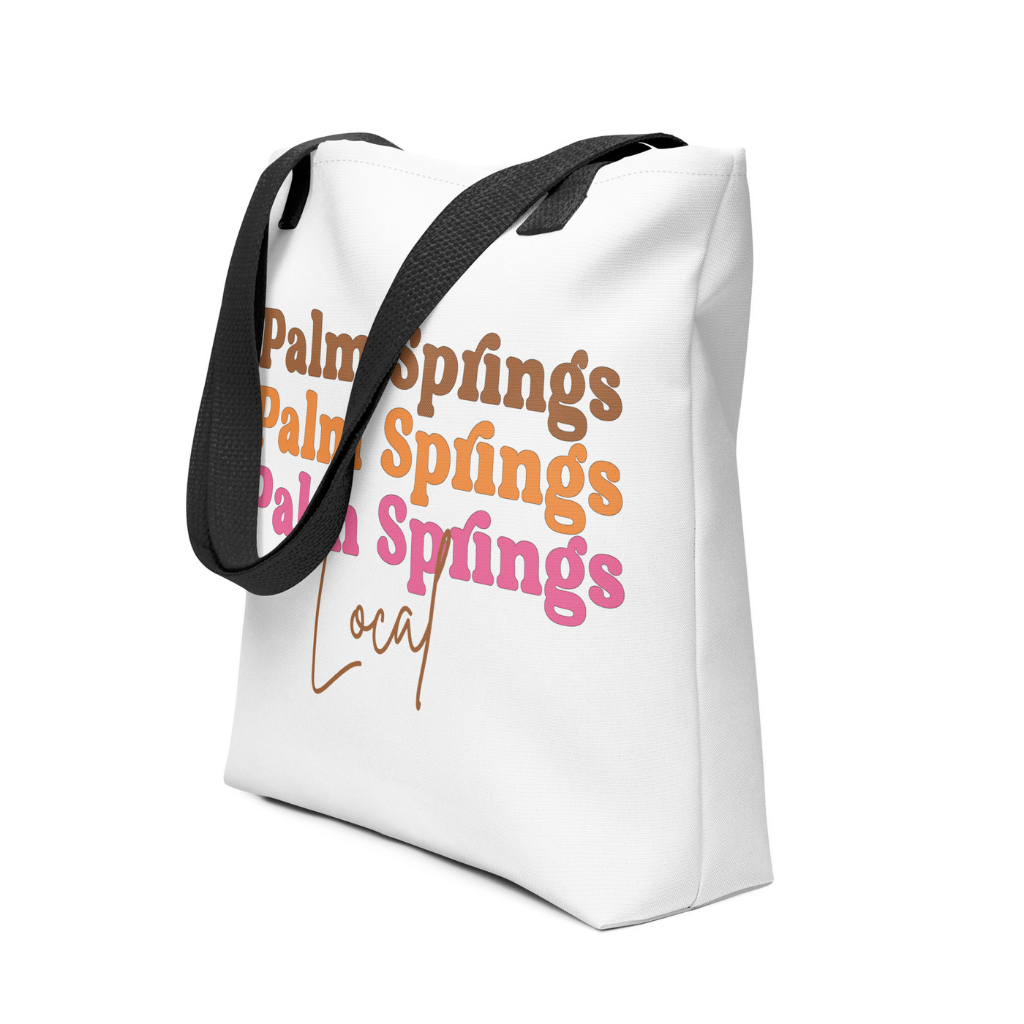 Peepa's Pink Palm Springs Local Tote Bag