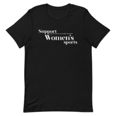 Peepa's Support Women's Sports Unisexy Graphic Tee