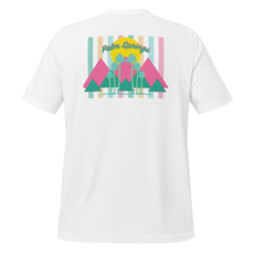 Peepa's Palm Springs Palms Pastel Unisexy Graphic Tee