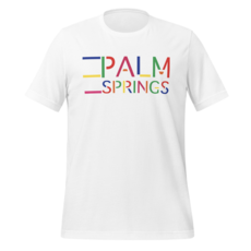 Peepa's Palm Springs 1980's Unisexy Graphic Tee