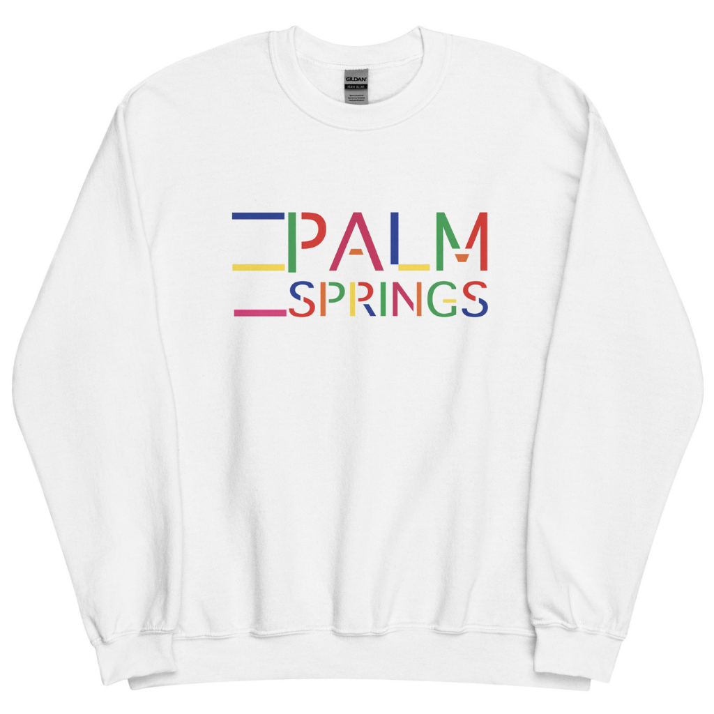 Peepa's Palm Springs 1980's Unisexy Sweatshirt