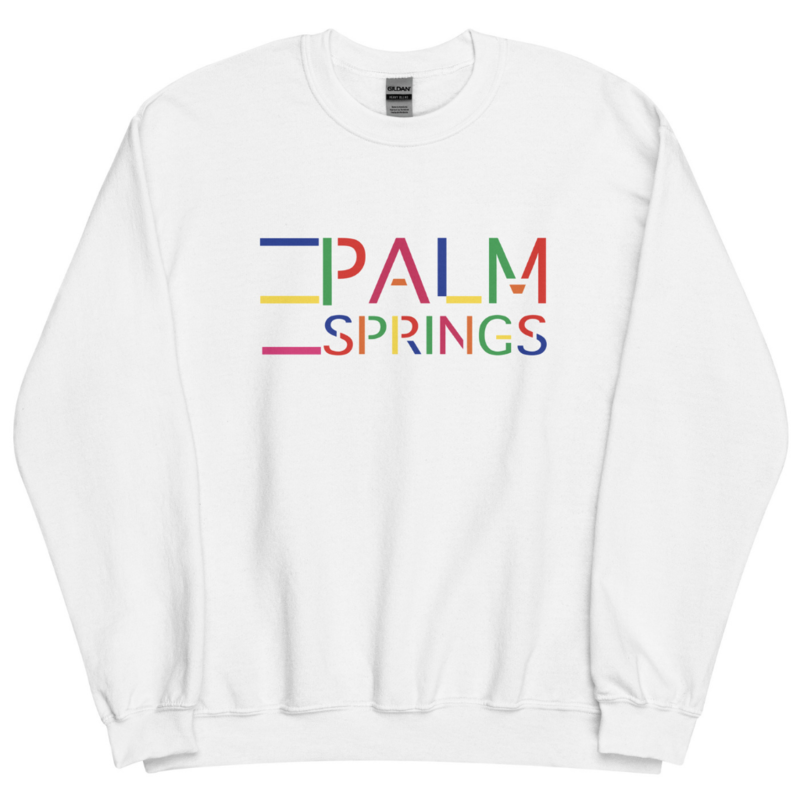 Peepa's Palm Springs 1980's Unisexy Sweatshirt