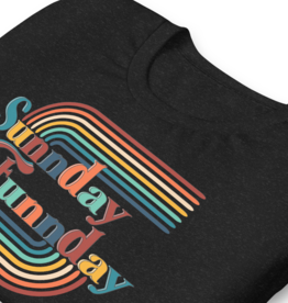 Peepa's Rainbow Sunday Funday Unisexy Graphic Tee