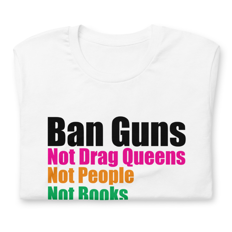 Peepa's Ban Guns Unisexy Graphic Tee