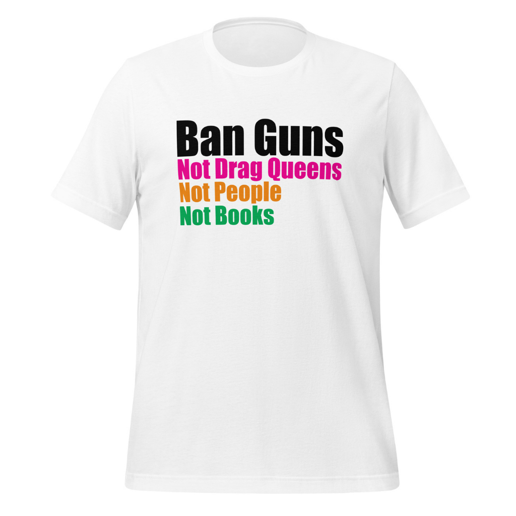 Peepa's Ban Guns Unisexy Graphic Tee