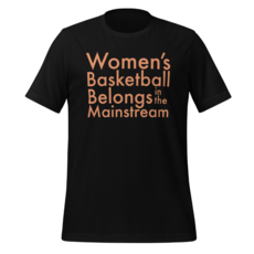 Peepa's Women's Basketball Mainstream Unisexy Graphic Tee