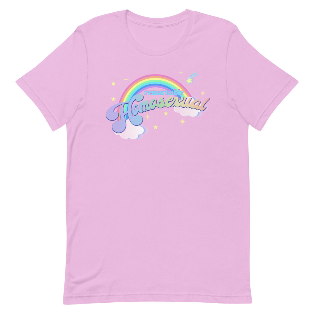 Peepa's Remarkably Homosexual Unisexy Graphic Tee