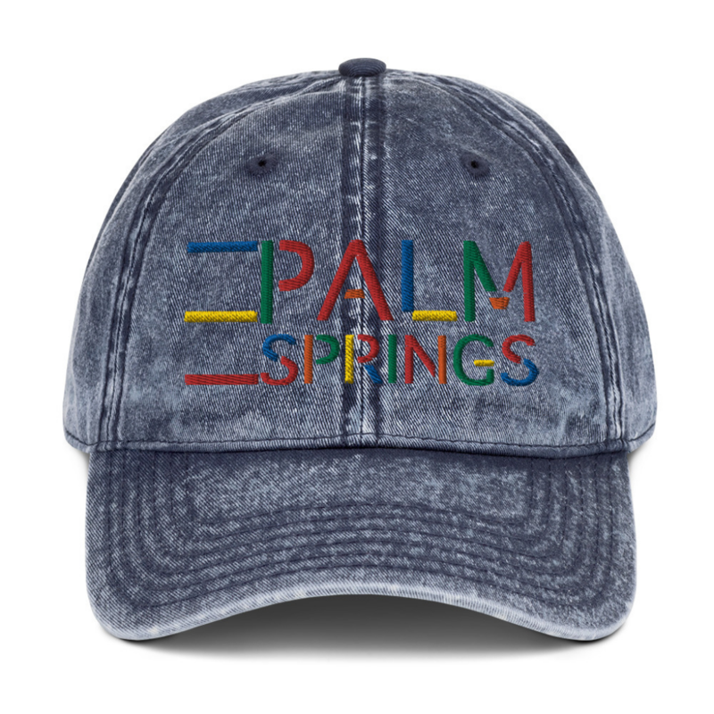 Peepa's Palm Springs 1980's Denim Cap