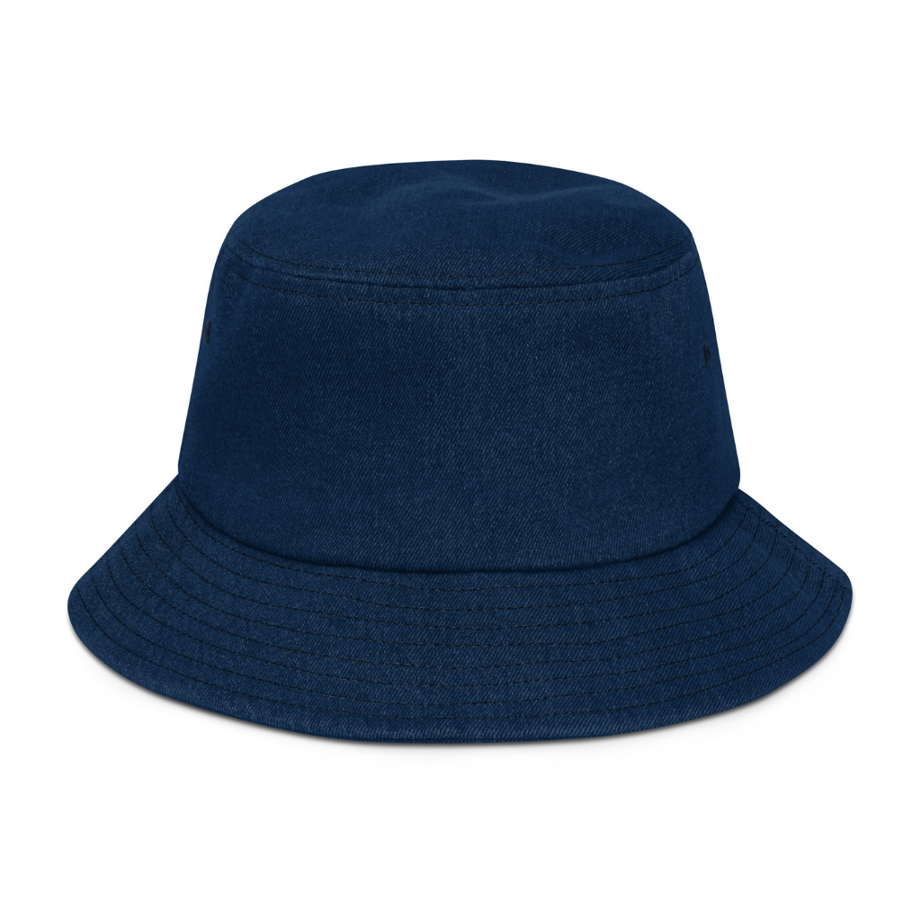 Peepa's Palm Springs 1980's Denim Bucket Hat