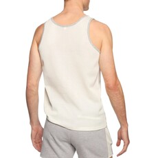 Parke & Ronen Chantilly White Steadfast Mesh Tank Top