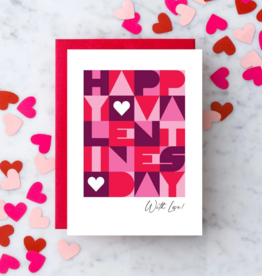Design With Heart LV64 Mod Love Valentine's Day Greeting Card