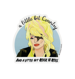 Citizen Ruth Dolly Parton Rockstar Sticker