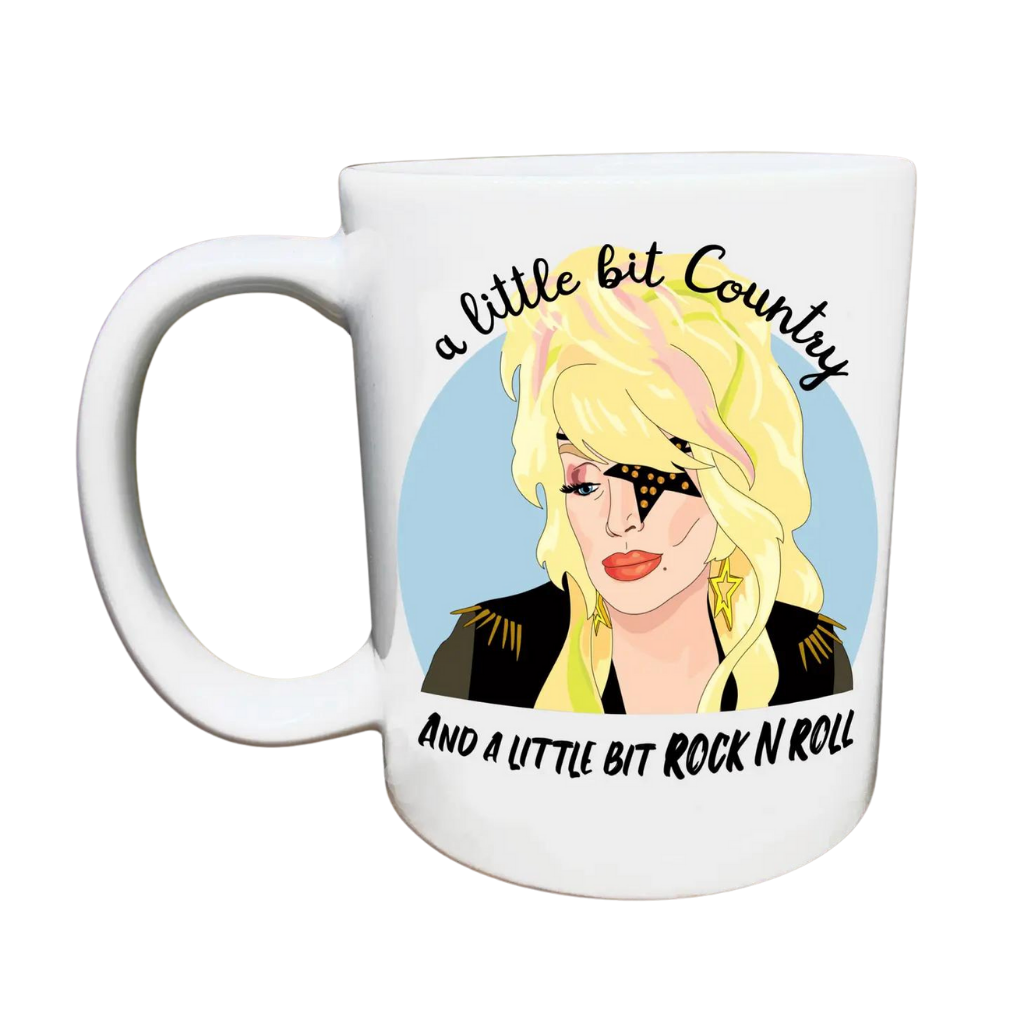 Citizen Ruth Dolly Parton Rockstar Mug