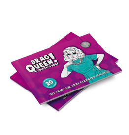 Bubblegum Stuff Drag Queen Coloring Book