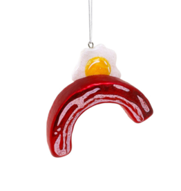 Cody Foster Bacon and Eggs A Sunny Outlook Ornament