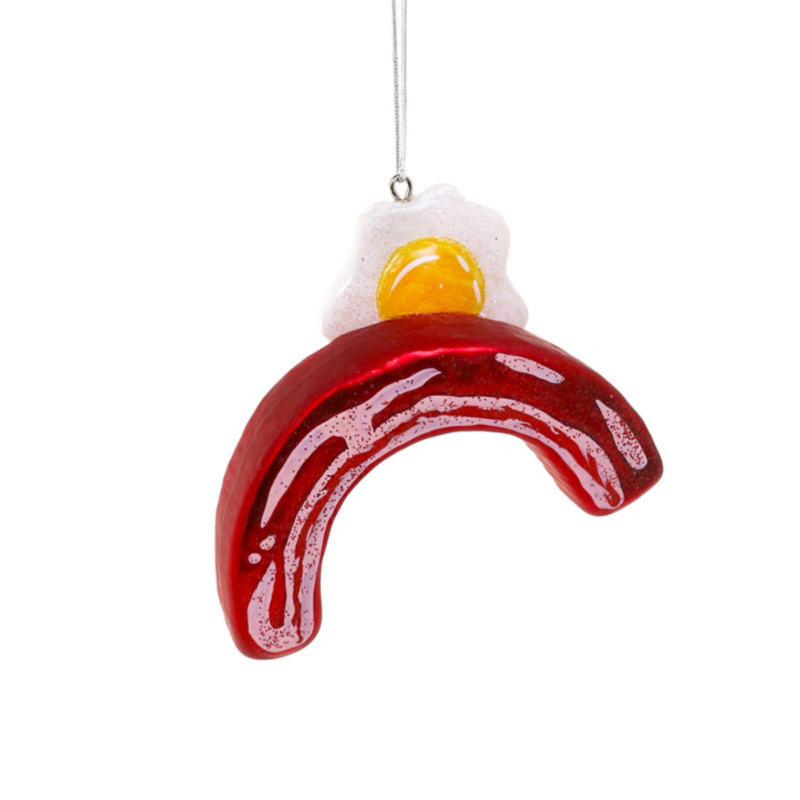 Cody Foster Bacon and Eggs A Sunny Outlook Ornament