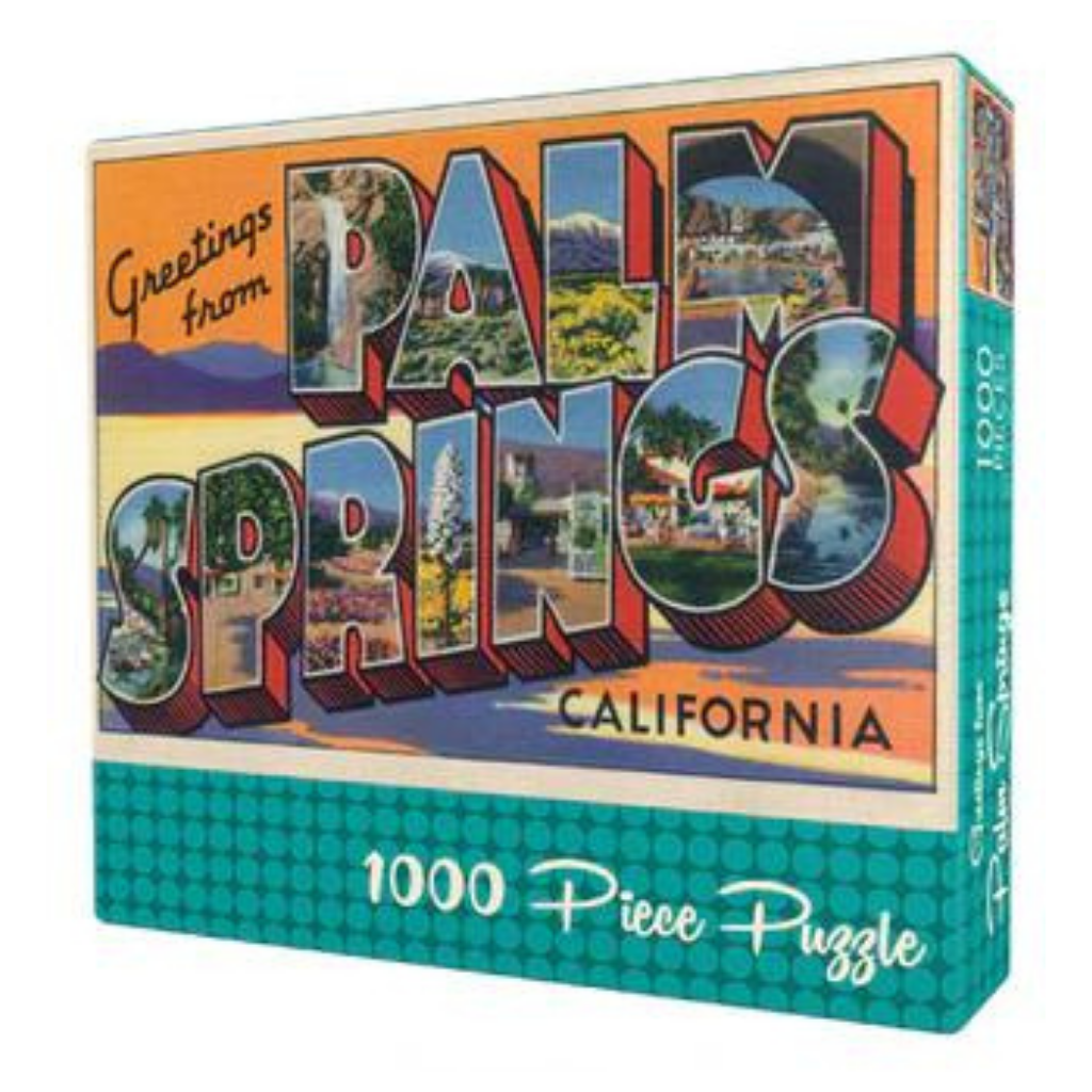 Gibb Smith Greetings From Palm Springs Puzzle