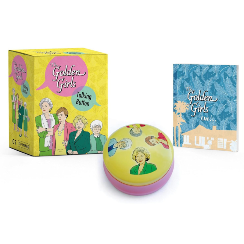 Hachette Golden Girls Talking Button