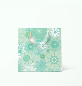 Sunshine Studios Mint Meadow Gift Bag, Small