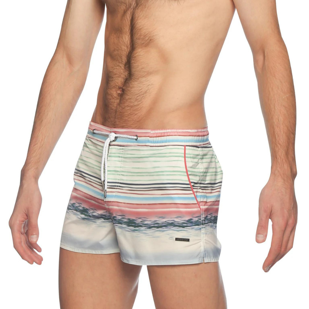 Parke & Ronen Lago Etruscan Barcelona Printed Swim Short