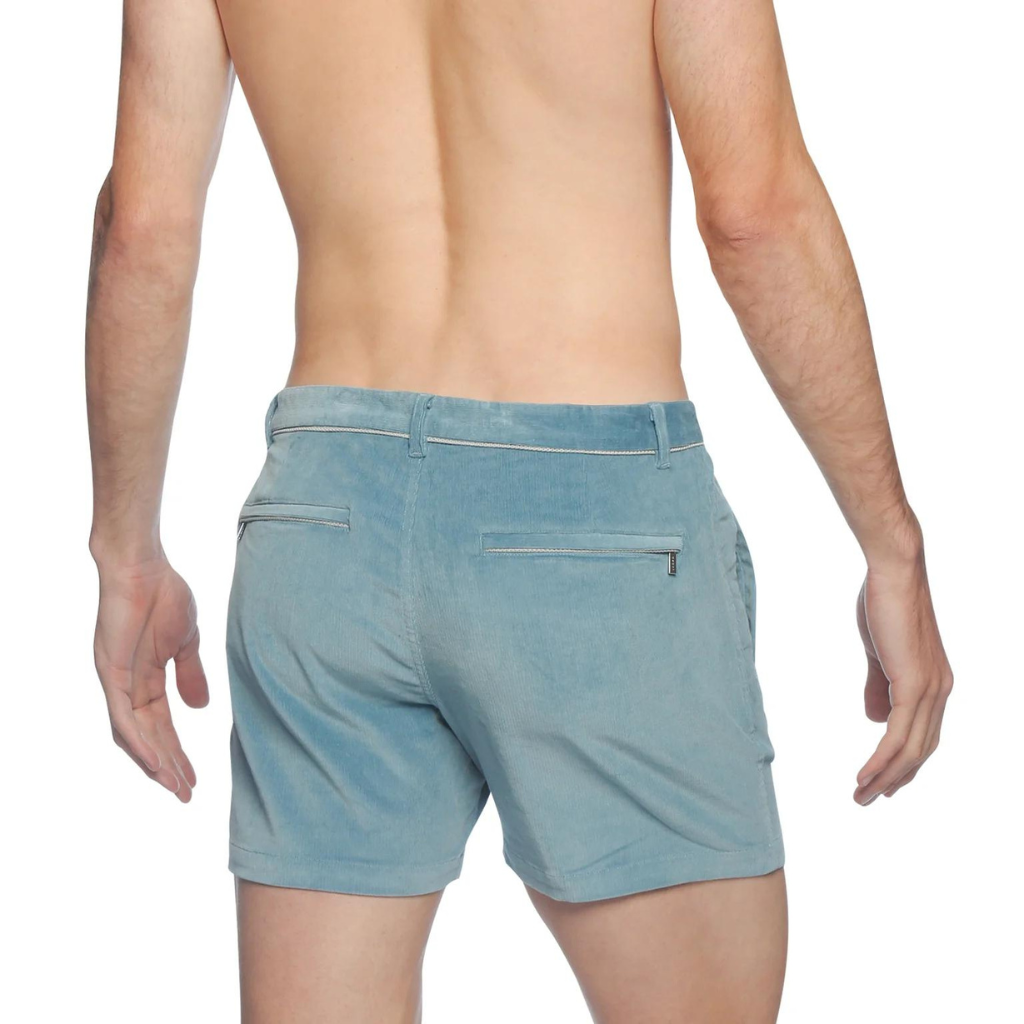 Parke & Ronen Heritage Blue Stretch Corduroy Holler Short