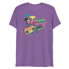 Peepa's Palm Springs Boombox Unisexy Graphic Tee