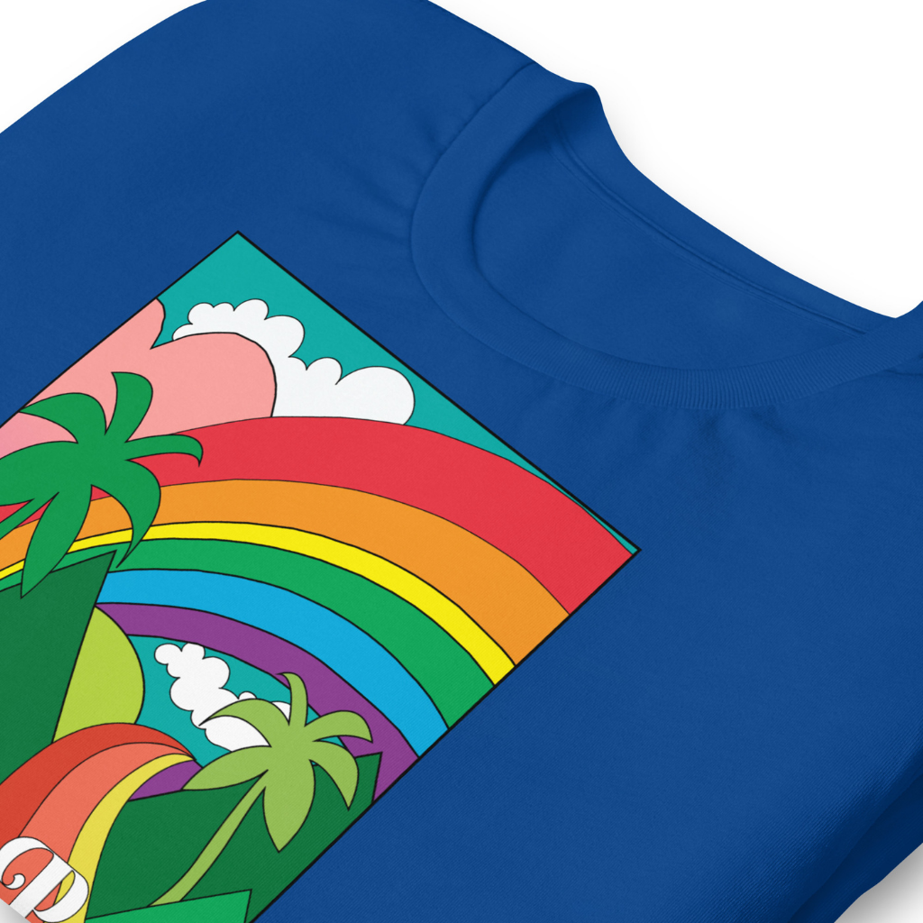 Peepa's Rainbow Road Unisexy Graphic Tee