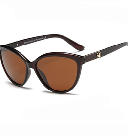 Peepa's Accessories Lana Cateye Sunglasses - Brown