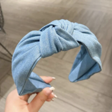 Peepa's Accessories Light Blue Denim Headband