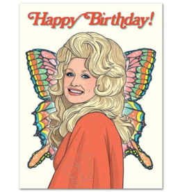 The Found Dolly 70s Butterfly Birthday Card