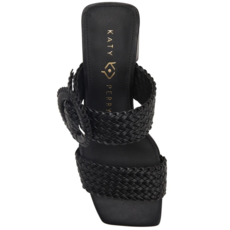 Katy Perry Black Gemm Woven Sandal