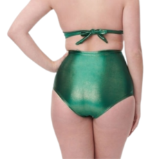 Unique Vintage & Smak Parlour Emerald Monroe Swim Bottoms