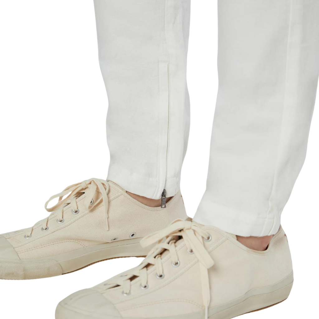 Onia Air Linen Pull-on Pant - White