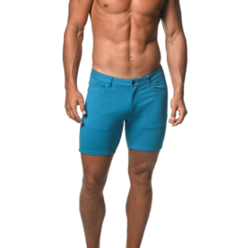 ST33LE (Steele) Star Sapphire 5" Inseam Stretch Knit Jeans Shorts ST-1932
