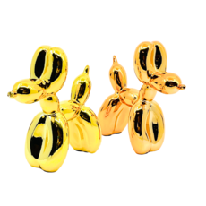 Green Tree Products Gold Balloon Dog