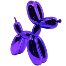 Green Tree Products Purple Balloon Dog