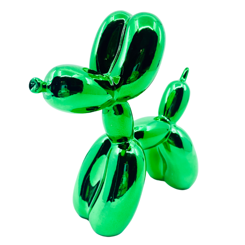 Green Tree Products Green Balloon Dog
